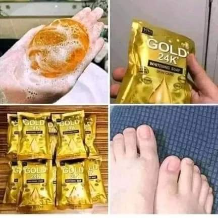 24 K Gold Soap