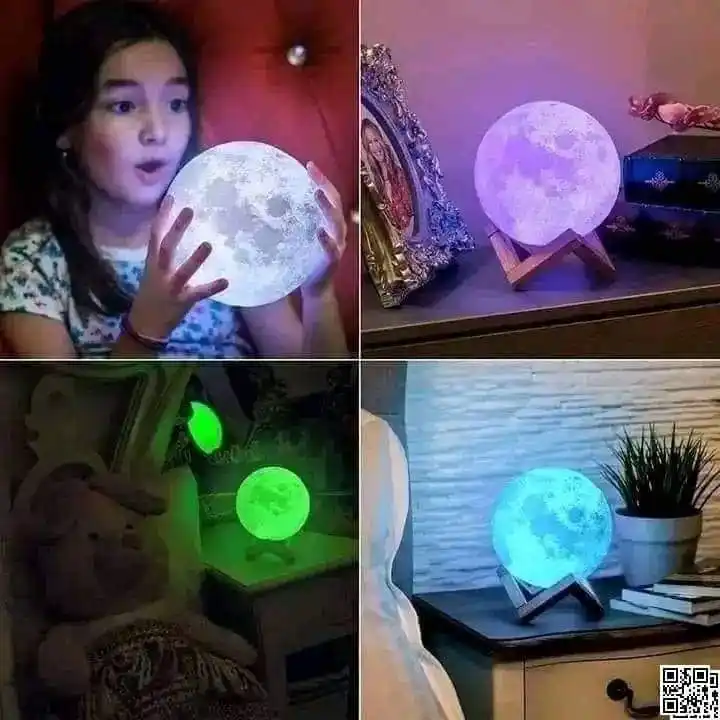 3D  Moon Lamp