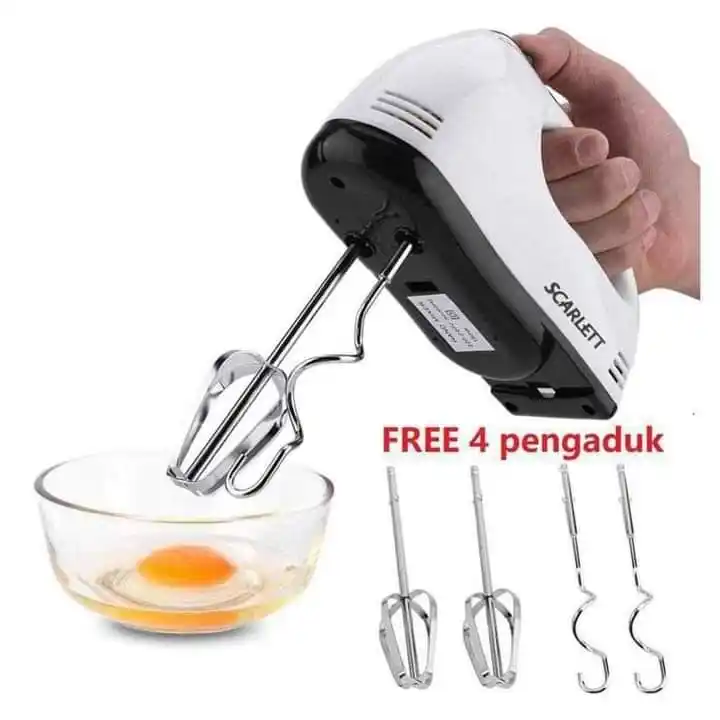 Scarlet Electric Egg Bitter Mixer