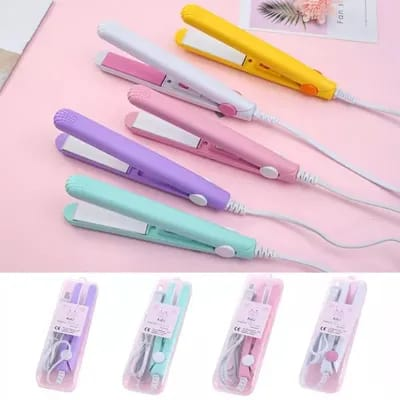 Mini hair straightner