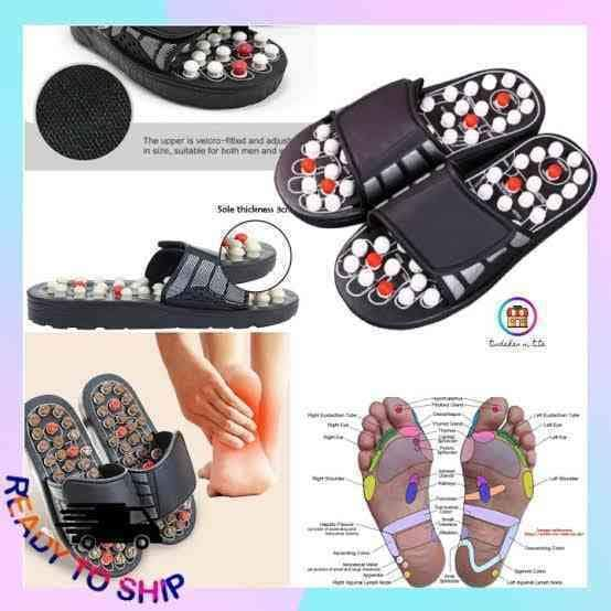 Foot Massage Slippers Acupuncture Therapy Massager Shoes