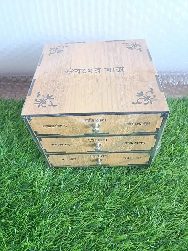 Medicine box(size-L)wood