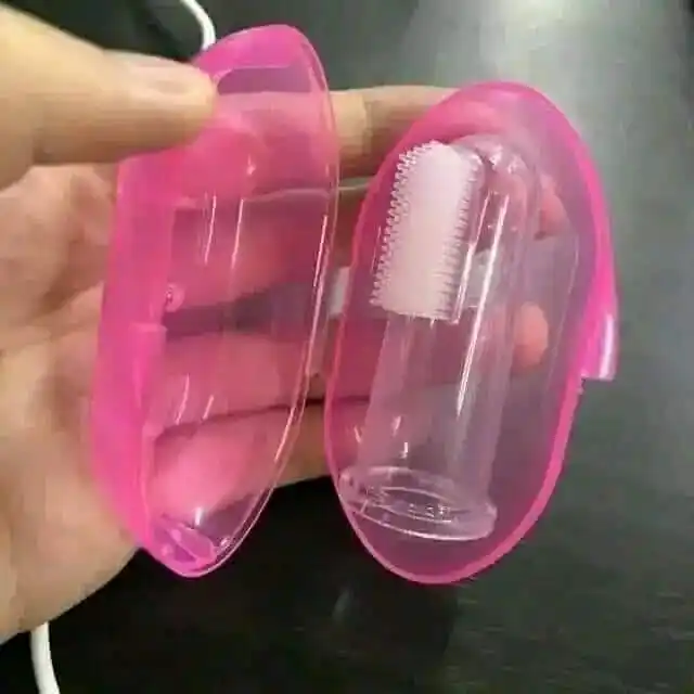 (2 pcs) Baby finger tooth brush