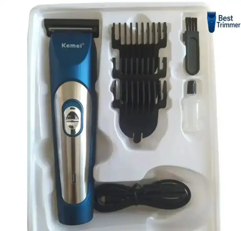 Kemei KM-1251 Rechargeable 3 clipper Hair and Beard Trimmer for Men