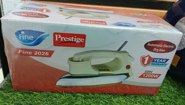 Prestige Heavy Dry Iron (1000W & 1200W)