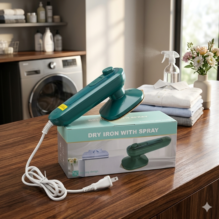 Mini folding Iron with stream