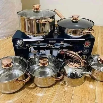 Kaisa Villa Cookware Set(12 pcs set)