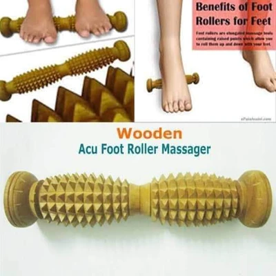 wooden foot rooler