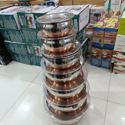 7 pcs handi Set, Stainless Steel