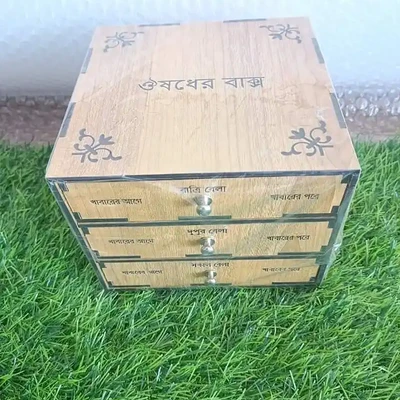 Medicine box(size-L)wood